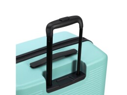 Torber Чемодан TORBER КАСПИЙ, светло-зелёный, ABS-пластик, 43 х 26 х 68 см, 64 л