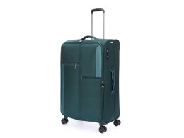 Torber Чемодан TORBER Seyd, тёмно-зелёный, нейлон 600D, 48 х 22 х 78 см, 85 л
