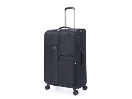Torber Чемодан TORBER СЕЙД, чёрный, нейлон 600D, 48 х 26.5 х 78 см, 85 л