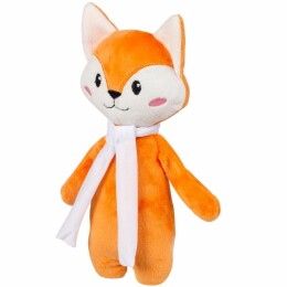 Разное Мягкая игрушка Beastie Toys, лисенок с белым шарфом