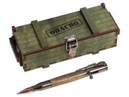 PRESENTREE Ручка шариковая Орех