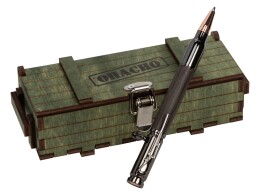 PRESENTREE Ручка шариковая Морёный дуб