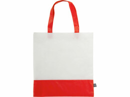 Разное Сумка-шоппер двухцветная Revive из нетканого переработанного материала, красный