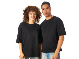 US Basic Футболка оверсайз «Liyon» унисекс, черный