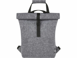 Разное Велосумка Felta 13 л из фетра, переработанного по стандарту GRS, со скручиваемым верхом, средне-серый