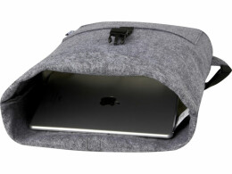 Разное Велосумка Felta 13 л из фетра, переработанного по стандарту GRS, со скручиваемым верхом, средне-серый