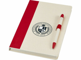 Разное Блокнот размером A5 и шариковая ручка Dairy Dream, красный