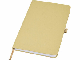 Разное Блокнот Fabianna с мятой бумагой в твердой обложке, оливковый