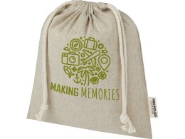 Разное Средняя подарочная сумка Pheebs объемом 1,5 л из хлопка плотностью 150 г/м2, натуральный