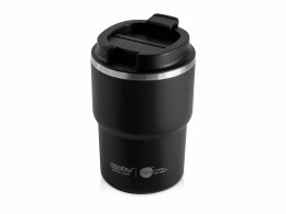 ASOBU Вакуумная термокружка с внутренним керамическим покрытием «Coffee Express», 360 мл, черный