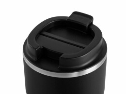 ASOBU Вакуумная термокружка с внутренним керамическим покрытием «Coffee Express», 360 мл, черный
