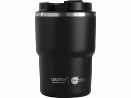 ASOBU Вакуумная термокружка с внутренним керамическим покрытием «Coffee Express», 360 мл, черный