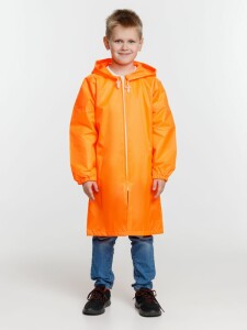 Molti Дождевик детский Rainman Kids, оранжевый неон