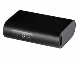 Q jet Внешний аккумулятор с QC/PD "Qwik", 10000 mah, черный