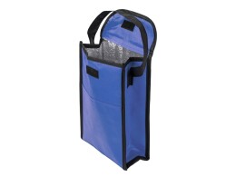 Разное Сумка-холодильник Reviver на липучке из нетканого переработанного материала, синий