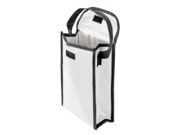 Разное Сумка-холодильник Reviver на липучке из нетканого переработанного материала, белый