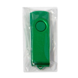 Happy gifts USB flash-карта DOT (16Гб), зеленый, 5,8х2х1,1см, пластик, металл