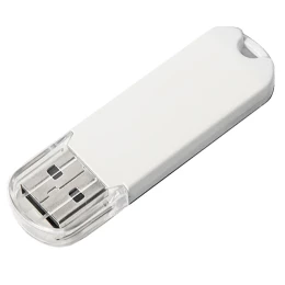 Happy gifts USB flash-карта UNIVERSAL (16Гб), белая, 5,8х1,7х0,6 см, пластик