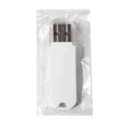 Happy gifts USB flash-карта UNIVERSAL (16Гб), белая, 5,8х1,7х0,6 см, пластик