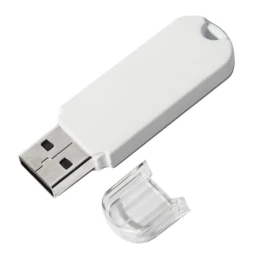 Happy gifts USB flash-карта UNIVERSAL (8Гб), белая, 5,8х1,7х0,6 см, пластик