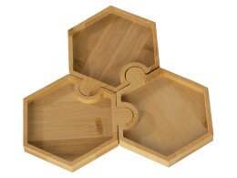 Разное Набор костеров-менажниц в форме пазла "Sota"