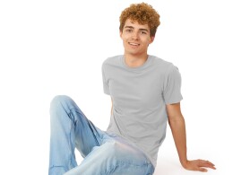 US Basic Футболка "Heavy Super Club" мужская, жемчужный