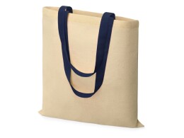 Разное Сумка "Dakota", натуральный/синий