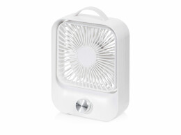 Evolt Настольный вентилятор с плавным регулированием скорости "Circa", белый