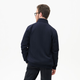 Portobello Трикотаж Толстовка на молнии ASTIN темно-синяя, размер L