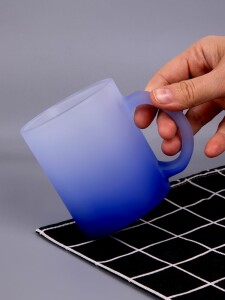 Разное Кружка Grade Fade для сублимационной печати, матовая, синяя