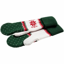 сделано в России Варежки Joyful на заказ, акрил