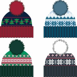 сделано в России Шапка Joyful на заказ, акрил