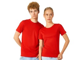 US Basic Футболка "Heavy Super Club" с боковыми швами, мужская, красный