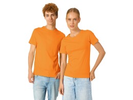 US Basic Футболка "Heavy Super Club" с боковыми швами, мужская, оранжевый