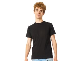 US Basic Футболка "Heavy Super Club" с боковыми швами, мужская, черный