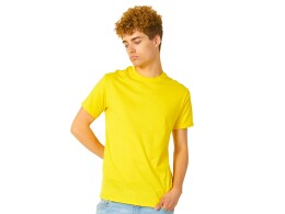 US Basic Футболка "Heavy Super Club" с боковыми швами, мужская, желтый