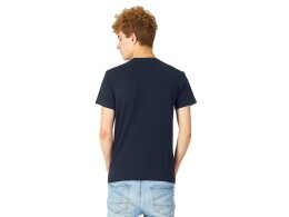 US Basic Футболка "Heavy Super Club" с боковыми швами, мужская, темно-синий