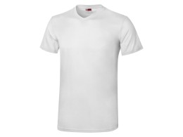 US Basic Футболка "Heavy Super Club" мужская с V-образным вырезом, белый