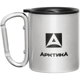 Арктика Термокружка с карабином «Арктика 300», стальная