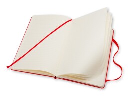 Moleskine Записная книжка Moleskine Classic (в линейку) в твердой обложке, Large (13х21см), красный