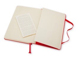 Moleskine Записная книжка Moleskine Classic (в линейку) в твердой обложке, Large (13х21см), красный