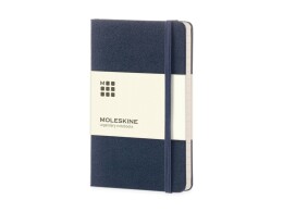 Moleskine Записная книжка Moleskine Classic (в линейку) в твердой обложке, Large (13х21см), синий