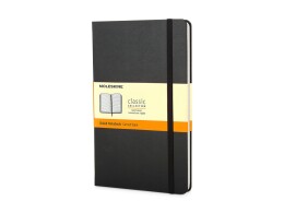 Moleskine Записная книжка Moleskine Classic (в линейку) в твердой обложке, Large (13х21см), черный