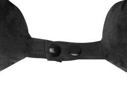 Разное Подушка Basic из микрофибры с эффектом памяти U-shape, черный NEW