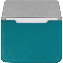 сделано в России Чехол для ноутбука Nubuk, бирюзовый