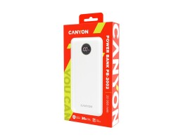 CANYON Портативный аккумулятор Canyon PB-2002 (CNE-CPB2002W), белый