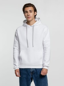 Molti Толстовка с капюшоном Kirenga Heavy, белая (белоснежная)