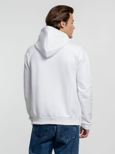 Molti Толстовка с капюшоном Kirenga Heavy, белая (белоснежная)