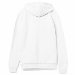 Molti Толстовка на молнии с капюшоном Siverga Heavy, белая (белоснежная)