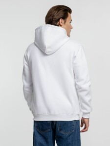 Molti Толстовка на молнии с капюшоном Siverga Heavy, белая (белоснежная)